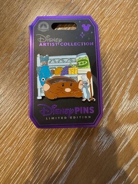 2026 Disney Parks Artist Series Remy Ratatouille Attraction Pin LE 4000